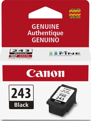 PG-243 Genuine Black Ink Cartridge, Compatible with iP2820, MX492, MG2420/2520/2920/2922/2924/3020/2525, TS3120/302/302a/202/4520/3320 PG-243 Genuine Black Ink Cartridge, Compatible with iP2820, MX492, MG2420/2520/2920/2922/2924/3020/2525, TS3120/302/302a/202/4520/3320