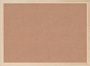 Cork Bulletin Board, 18" x 24" Inches, Light Birch Wood Frame (265U00-01) Cork Bulletin Board, 18" x 24" Inches, Light Birch Wood Frame (265U00-01)