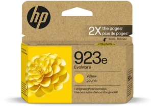 923e EvoMore High Yield Yellow Ink Cartridge | Works with OfficeJet 8120, Pro 8130 Series | Carbon Neutral | 4K0T6LN 923e EvoMore High Yield Yellow Ink Cartridge | Works with OfficeJet 8120, Pro 8130 Series | Carbon Neutral | 4K0T6LN