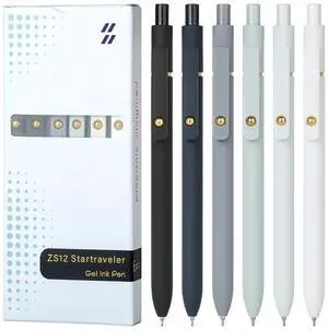 Gel Pens Set,12 Pcs 0.7mm Retractable Quick Dry Black Ink Pens Fine Point Smooth Writing Pens for Teachers,Cute Stationery Office&School Supplies,Stocking Stuffers,Gifts for Women Man Gel Pens Set,12 Pcs 0.7mm Retractable Quick Dry Black Ink Pens Fine Point Smooth Writing Pens for Teachers,Cute Stationery Office&School Supplies,Stocking Stuffers,Gifts for Women Man
