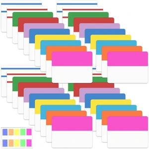 900 Pcs 2 Inch Sticky Index Tabs - Colorful Writable Book Tabs Transparent for Notebooks,Annotating,Self Adhesive,Labels for Pages,Repositionable,Tape Flags,File Folders,Smooth Writing 900 Pcs 2 Inch Sticky Index Tabs - Colorful Writable Book Tabs Transparent for Notebooks,Annotating,Self Adhesive,Labels for Pages,Repositionable,Tape Flags,File Folders,Smooth Writing