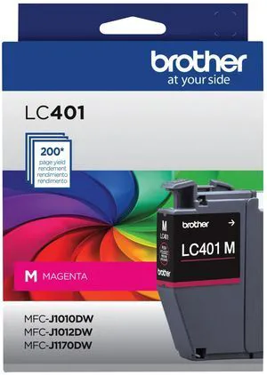 Genuine LC401M Standard-Yield Magenta Ink Cartridge Genuine LC401M Standard-Yield Magenta Ink Cartridge