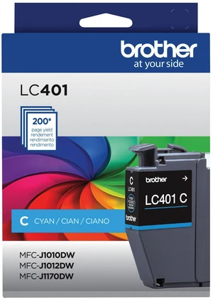Genuine LC401C Standard-Yield Cyan Ink Cartridge Genuine LC401C Standard-Yield Cyan Ink Cartridge
