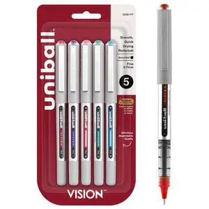60381PP Vision Rollerball Pens, Fine Point (0.7mm), Fashion Colors, 5 Count 60381PP Vision Rollerball Pens, Fine Point (0.7mm), Fashion Colors, 5 Count