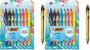 Gelocity Quick Dry Ocean Themed Gel Pens, Medium Point (0.7mm), 8-Count -Pen Set, Colored Gel Pens for Note Taking and Journaling, (Pack of 2) Gelocity Quick Dry Ocean Themed Gel Pens, Medium Point (0.7mm), 8-Count -Pen Set, Colored Gel Pens for Note Taking and Journaling, (Pack of 2)