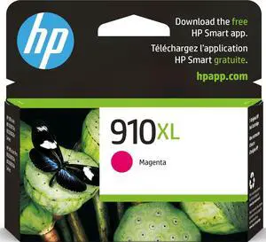 910XL Magenta High-Yield Ink Cartridge | Works with OfficeJet 8010, 8020 Series, OfficeJet Pro 8020, 8030 Series | Eligible for Instant Ink | 3YL63AN 910XL Magenta High-Yield Ink Cartridge | Works with OfficeJet 8010, 8020 Series, OfficeJet Pro 8020, 8030 Series | Eligible for Instant Ink | 3YL63AN