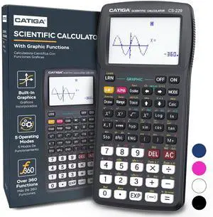 Scientific Calculators with Graphic Functions, Graphing Calculators with Multiple Modes, Scientific Calculators for Students, High School or College Courses, Calculadora Cientifica, CS-229 Scientific Calculators with Graphic Functions, Graphing Calculators with Multiple Modes, Scientific Calculators for Students, High School or College Courses, Calculadora Cientifica, CS-229