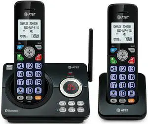 DECT 6.0 Cordless Phone, 2-Handset Smart Call Blocker, Bluetooth Connect to Cell, Caller ID Announce, Answering Machine | DL72279 DECT 6.0 Cordless Phone, 2-Handset Smart Call Blocker, Bluetooth Connect to Cell, Caller ID Announce, Answering Machine | DL72279