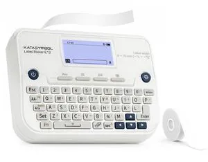 E12 Keyboard & Bluetooth Label Maker Machine Rechargeable, Backlit Display, App with 30+ Fonts & 660+ Icons, Minimal Margin, Inkless, for School, Office, Home E12 Keyboard & Bluetooth Label Maker Machine Rechargeable, Backlit Display, App with 30+ Fonts & 660+ Icons, Minimal Margin, Inkless, for School, Office, Home