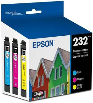232 Claria Ink Standard Capacity Color Combo Pack (T232520-S) Works with Workforce WF-2930, 2950 and Expression XP-4200, 4205 232 Claria Ink Standard Capacity Color Combo Pack (T232520-S) Works with Workforce WF-2930, 2950 and Expression XP-4200, 4205