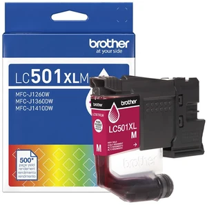 Genuine LC501XLM High Yield Magenta Ink Cartridge (for use with Work Smart 1260, 1360, and 1410 Printers) Genuine LC501XLM High Yield Magenta Ink Cartridge (for use with Work Smart 1260, 1360, and 1410 Printers)