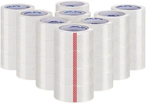 36 Rolls Clear Packing Tape, Heavy Duty Packaging Tape 36 Rolls Clear Packing Tape, Heavy Duty Packaging Tape