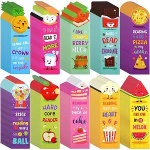 400 Pcs Scented Bookmarks for Kids, Fruit Food 10 Styles Assorted Designs Scratch and Sniff, Fruit Food Theme Sayings for Students, Teens, Food Lovers, Bulk Reading Reward Gifts 400 Pcs Scented Bookmarks for Kids, Fruit Food 10 Styles Assorted Designs Scratch and Sniff, Fruit Food Theme Sayings for Students, Teens, Food Lovers, Bulk Reading Reward Gifts
