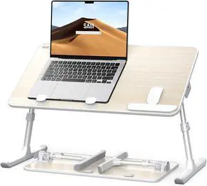 Laptop Desk for Bed, Lap Desks Bed Trays for Eating Writing for Eating Writing, Adjustable Computer Laptop Stand, Foldable Lap Table in Sofa and Couch20.5x11.8 Teak Laptop Desk for Bed, Lap Desks Bed Trays for Eating Writing for Eating Writing, Adjustable Computer Laptop Stand, Foldable Lap Table in Sofa and Couch20.5x11.8 Teak
