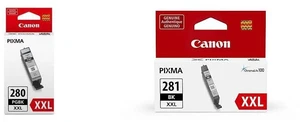 PGI-280 XXL Pigment Black Ink Tank & Genuine Ink Cartridge CLI-281XXL Black Ink PGI-280 XXL Pigment Black Ink Tank & Genuine Ink Cartridge CLI-281XXL Black Ink