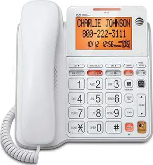 CL4940 Corded Phone with Digital Answering System, Caller ID, Large Tilt Display CL4940 Corded Phone with Digital Answering System, Caller ID, Large Tilt Display