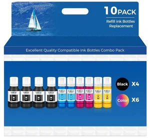 Ink Refill Bottles for ET-3850 ET-2850 ET-4850 ET-15000 Ink Refill for ET 2850 ET 3850 ET-4760 ET-3843 ET-4950 ET-2760 ET-3830 ET 4850 ET 15000 ET 4950 ET-2980 ET-3950 Ink Ink Refill Bottles for ET-3850 ET-2850 ET-4850 ET-15000 Ink Refill for ET 2850 ET 3850 ET-4760 ET-3843 ET-4950 ET-2760 ET-3830 ET 4850 ET 15000 ET 4950 ET-2980 ET-3950 Ink