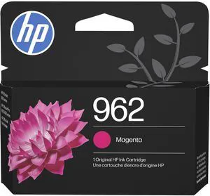 962 Magenta Ink Cartridge | Works with OfficeJet 9010, Pro 9010, 9020 | Eligible for Instant Ink | 3HZ97AN 962 Magenta Ink Cartridge | Works with OfficeJet 9010, Pro 9010, 9020 | Eligible for Instant Ink | 3HZ97AN