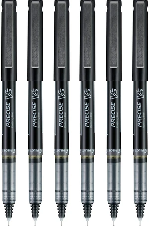 Precise V5, Extra Fine Point 0.5 mm, Black, Pack of 6 Precise V5, Extra Fine Point 0.5 mm, Black, Pack of 6