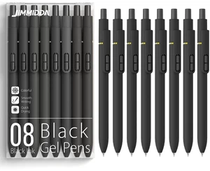 0.7mm Gel Pens Black Ink, 8 Pack Retractable Pens with Fidget Clip Medium Point Smooth Writing, Quick-Drying, No Smudges, Stress Relief, Journaling, Note Taking, School, Office, Student/Adults 0.7mm Gel Pens Black Ink, 8 Pack Retractable Pens with Fidget Clip Medium Point Smooth Writing, Quick-Drying, No Smudges, Stress Relief, Journaling, Note Taking, School, Office, Student/Adults