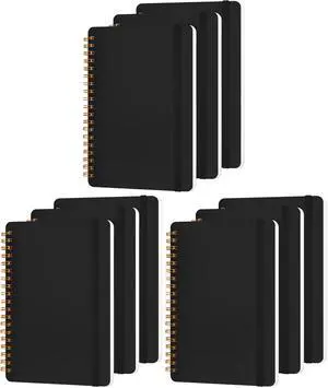 3 PCS Small Spiral Notebook 5x7, Notebooks for Note Taking, Black Spiral Journal Notebook, Work Notebook Small Notebooks 5x7 with Strap, Cute Notebooks for Women 70 Sheets/Note Books (Pack of 3) 3 PCS Small Spiral Notebook 5x7, Notebooks for Note Taking, Black Spiral Journal Notebook, Work Notebook Small Notebooks 5x7 with Strap, Cute Notebooks for Women 70 Sheets/Note Books (Pack of 3)