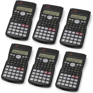 6-Pack SC-216 Non-Graphing Scientific Calculator, Middle/High School 6-Pack SC-216 Non-Graphing Scientific Calculator, Middle/High School