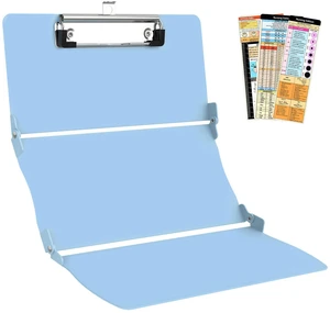 Nursing Clipboard Foldable DIY Edition Medical Cheat Sheets Aluminum 3 Layers Foldable Clipboards Pocket Size Profile Clip Nurse Clipboards Notepad for Nurses Students, Teachers, Coaches Nursing Clipboard Foldable DIY Edition Medical Cheat Sheets Aluminum 3 Layers Foldable Clipboards Pocket Size Profile Clip Nurse Clipboards Notepad for Nurses Students, Teachers, Coaches