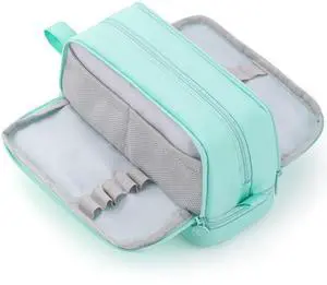 Large Capacity Pen Pencil Case with 4 Compartments Multi-Slot Pencil Pouch Bag Aesthetic School Supplies Organizer for Teens Adults (Mint Green) Large Capacity Pen Pencil Case with 4 Compartments Multi-Slot Pencil Pouch Bag Aesthetic School Supplies Organizer for Teens Adults (Mint Green)