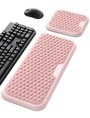 Extra Large Wide Wrist Rest Set for Keyboard and Mouse, Computer Ergonomic Wrist Support, Arm Elbow Pad Mouse Rest, Typing Pain Relief Soft Memory Foam Desk Cushion for Office Work Gaming Extra Large Wide Wrist Rest Set for Keyboard and Mouse, Computer Ergonomic Wrist Support, Arm Elbow Pad Mouse Rest, Typing Pain Relief Soft Memory Foam Desk Cushion for Office Work Gaming