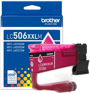 Genuine LC506XXLM Super High Yield Magenta Ink Cartridge (for use INKvestment 4355, 4555, and 4557 Printers) Genuine LC506XXLM Super High Yield Magenta Ink Cartridge (for use INKvestment 4355, 4555, and 4557 Printers)
