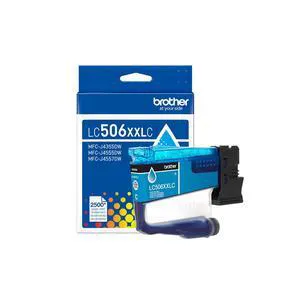 Genuine LC506XXLC Super High Yield Cyan Ink Cartridge (for use INKvestment 4355, 4555, and 4557 Printers) Genuine LC506XXLC Super High Yield Cyan Ink Cartridge (for use INKvestment 4355, 4555, and 4557 Printers)