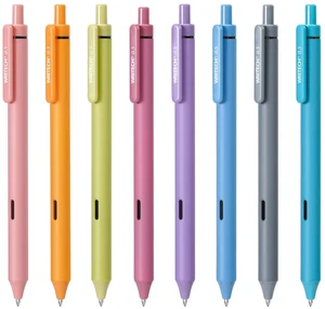 Fine Point Gel Pens: 8ct 0.5mm Multi Colored Ink Colors Retractable Pen for Smooth Writing Note Taking Journaling Assorted Coloring No Bleed & Smear & Smudge (Vintage Set) Fine Point Gel Pens: 8ct 0.5mm Multi Colored Ink Colors Retractable Pen for Smooth Writing Note Taking Journaling Assorted Coloring No Bleed & Smear & Smudge (Vintage Set)
