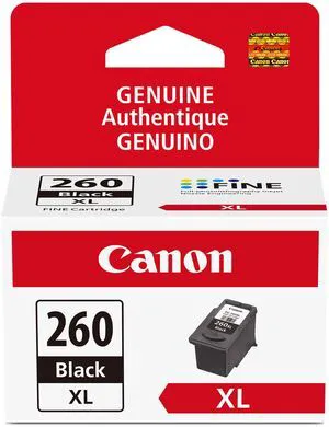 PG-260 XL Genuine Black Ink Cartridge, Compatible with TS5320/6420/6420a,TR7020/7020a PG-260 XL Genuine Black Ink Cartridge, Compatible with TS5320/6420/6420a,TR7020/7020a