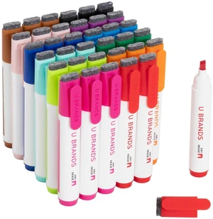 Dry Erase Markers Chisel Tip Set, 36 Pack, Assorted Colors, Whiteboard Pens with Chisel Point and Built In Eraser Caps, Low Odor Ink, Dry Erase Markers For Classroom, Office, Or Home Dry Erase Markers Chisel Tip Set, 36 Pack, Assorted Colors, Whiteboard Pens with Chisel Point and Built In Eraser Caps, Low Odor Ink, Dry Erase Markers For Classroom, Office, Or Home