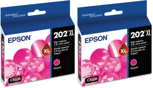 T202 Claria -Ink High Capacity Magenta -Cartridge (T202XL320-S) for Select Expression and Workforce Printers (Pack of 2) T202 Claria -Ink High Capacity Magenta -Cartridge (T202XL320-S) for Select Expression and Workforce Printers (Pack of 2)