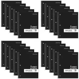 1 Subject Graph Paper Spiral Notebook, 140 Pages 70 Sheets, 8 x 10.5 in, School Notebooks, Graph Paper, Grid Pages, Math, Engineering: Amazon.com 1 Subject Graph Paper Spiral Notebook, 140 Pages 70 Sheets, 8 x 10.5 in, School Notebooks, Graph Paper, Grid Pages, Math, Engineering: Amazon.com