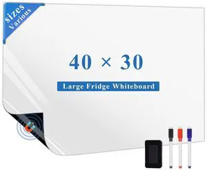 Refrigerator Dry Erase Board: Your Kitchen Hub for Family Plans Magnetic Writing Sheet, Organizes Family, To-Do Lists and Messages, 40" x 30" Refrigerator Family Command Center Refrigerator Dry Erase Board: Your Kitchen Hub for Family Plans Magnetic Writing Sheet, Organizes Family, To-Do Lists and Messages, 40" x 30" Refrigerator Family Command Center