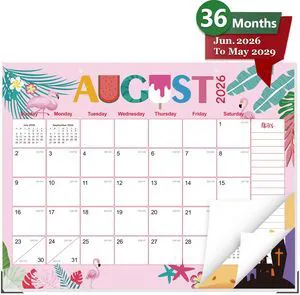 Desk Calendar 2026-2029,36 Months 22" x 17" Large Calendar from June 2026 to May 2029,Desktop/Wall Monthly Planner with Julian Date and Thick Paper for Office Home School Desk Calendar 2026-2029,36 Months 22" x 17" Large Calendar from June 2026 to May 2029,Desktop/Wall Monthly Planner with Julian Date and Thick Paper for Office Home School