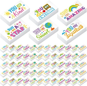 180 Pcs Inspirational Erasers,Inspirational,White Bulk Pencil Erasers, 6 Motivational Designs, Classroom Rewards Drawing Supplies, Back to School Teacher Essentials 180 Pcs Inspirational Erasers,Inspirational,White Bulk Pencil Erasers, 6 Motivational Designs, Classroom Rewards Drawing Supplies, Back to School Teacher Essentials