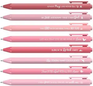 80 Pcs Bible Verse Pens Christian Ballpoint Pens Inspirational Quotes Writing Tool Small Retractable Tiny Black Ink Religious Gifts for Women Men Office School (Pink Series) 80 Pcs Bible Verse Pens Christian Ballpoint Pens Inspirational Quotes Writing Tool Small Retractable Tiny Black Ink Religious Gifts for Women Men Office School (Pink Series)
