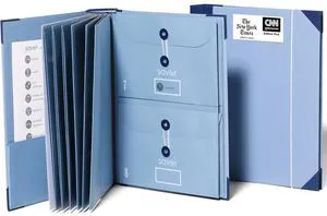 The Folio® Important Document Organizer by | Binder with Guided Labels, Acid-Free File Folder Organizer with 10 Pockets, Document Holder for Home Records, Legal and Medical Papers (Blue) The Folio® Important Document Organizer by | Binder with Guided Labels, Acid-Free File Folder Organizer with 10 Pockets, Document Holder for Home Records, Legal and Medical Papers (Blue)