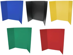 36 x 48 Project Boards for Presentations, Science Fair, School Projects, Event Displays and Trifold Picture Board, Proudly Made in USA - Assorted Colors - 10 Pack 36 x 48 Project Boards for Presentations, Science Fair, School Projects, Event Displays and Trifold Picture Board, Proudly Made in USA - Assorted Colors - 10 Pack
