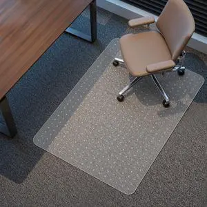 Office Chair Mat for Carpet, Clear Heavy Duty Computer Chair Mat 36''x48'', Under Desk Protector Carpeted Floors Mat, Easy Chair Movement,Ship Flat Office Chair Mat for Carpet, Clear Heavy Duty Computer Chair Mat 36''x48'', Under Desk Protector Carpeted Floors Mat, Easy Chair Movement,Ship Flat