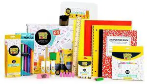 Back to Box Grades K-5 32 Piece Supplies Kit Includes Markers, Crayons, Pencils, Scissors, Folders, Glue Sticks, Notebook, and Composition Book Back to Box Grades K-5 32 Piece Supplies Kit Includes Markers, Crayons, Pencils, Scissors, Folders, Glue Sticks, Notebook, and Composition Book