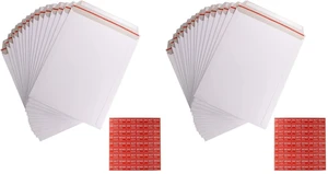 200 Pack 9X12 inch Self Seal Photo Document Mailers Stay Flat White Cardboard Envelopes White Photography Mailersfor CD, Photos, Document 200 Pack 9X12 inch Self Seal Photo Document Mailers Stay Flat White Cardboard Envelopes White Photography Mailersfor CD, Photos, Document