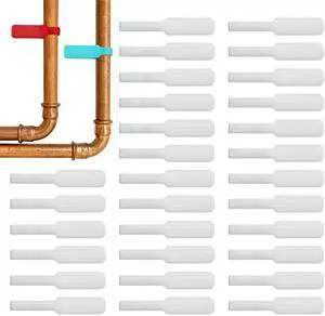 Cable Labels - Large (30-Pack) White Write On Cord Labels, Wire Labels, Cable Tags and Wire Tags for Cable Management and Organizer for Electronics, Computers Cable Labels - Large (30-Pack) White Write On Cord Labels, Wire Labels, Cable Tags and Wire Tags for Cable Management and Organizer for Electronics, Computers