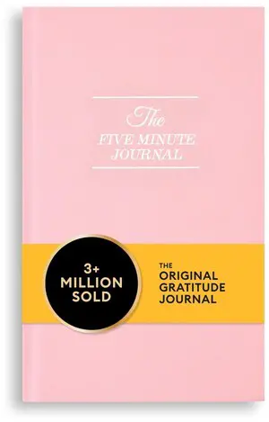 The Five Minute Journal - Daily Gratitude Journal for Happiness, Mindfulness, and Reflection - Undated Life Planner The Five Minute Journal - Daily Gratitude Journal for Happiness, Mindfulness, and Reflection - Undated Life Planner