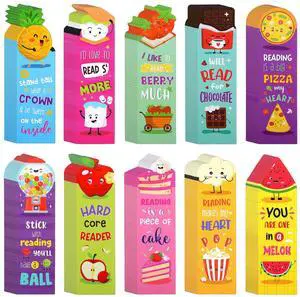 180 Pcs Scented Bookmarks for Kids, Fruit Food 10 Styles Assorted Designs Scratch and Sniff, Fruit Food Theme Sayings for Students, Teens, Food Lovers, Bulk Reading Reward Gifts 180 Pcs Scented Bookmarks for Kids, Fruit Food 10 Styles Assorted Designs Scratch and Sniff, Fruit Food Theme Sayings for Students, Teens, Food Lovers, Bulk Reading Reward Gifts