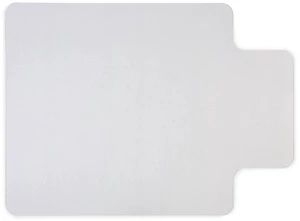 Office Chair Mat, Clear, Hard Floors, 48x36 Inch, Textured Extended under-desk coverage with smooth glide on hard flooring surfaces Office Chair Mat, Clear, Hard Floors, 48x36 Inch, Textured Extended under-desk coverage with smooth glide on hard flooring surfaces