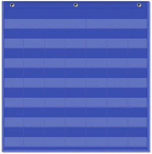 Classroom Monthly Calendar Pocket Chart for 2.75 * 2.75 Cards,Homeschool Supplies and Classroom Must Haves! Only Chart(Blue) Classroom Monthly Calendar Pocket Chart for 2.75 * 2.75 Cards,Homeschool Supplies and Classroom Must Haves! Only Chart(Blue)